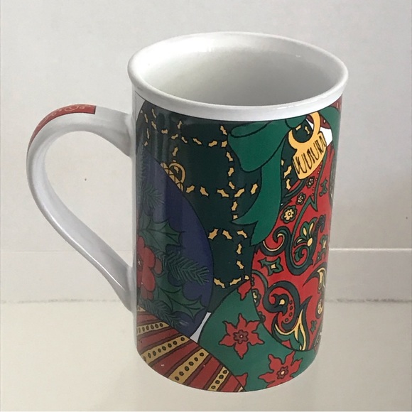 Holiday Elegance Limited Edition Fine Works Design Vintage Coffee Mug - Vintage - Picture 4 of 14